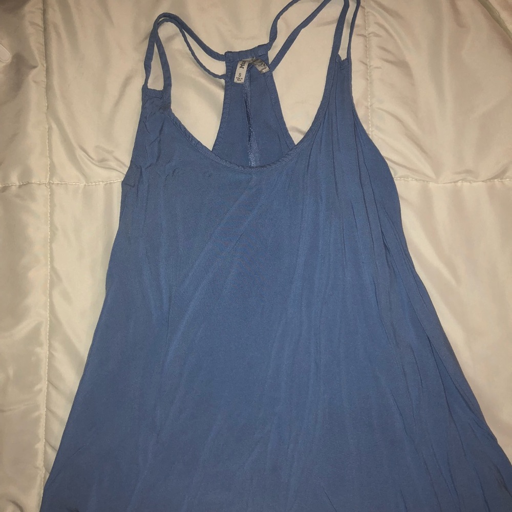 Blue Tank Top.
